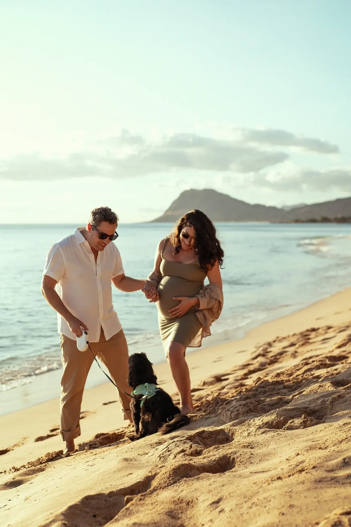 Angela’s Empowered Mama Session: Honoring New Life at Tracks Beach 5