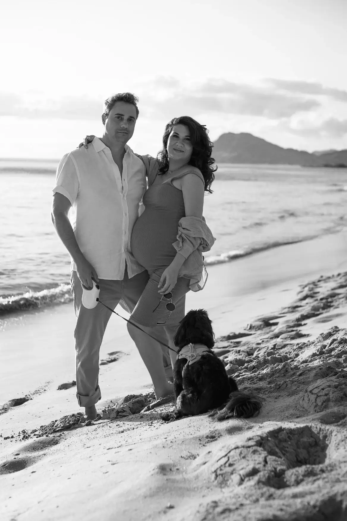 Angela’s Empowered Mama Session: Honoring New Life at Tracks Beach 6